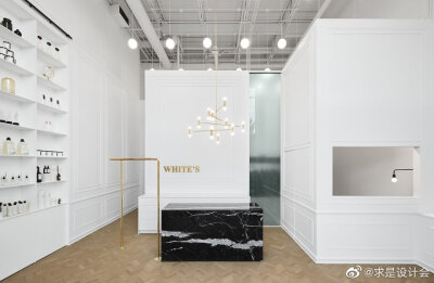 WHITE’S干洗店，魁北克 / IVYSTUDIO。#求是爱设计#