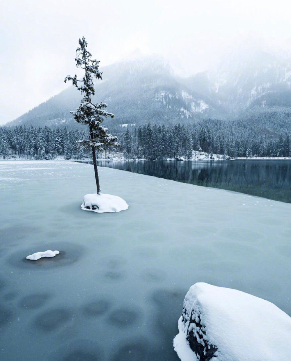 阿尔卑斯山·冬季印象