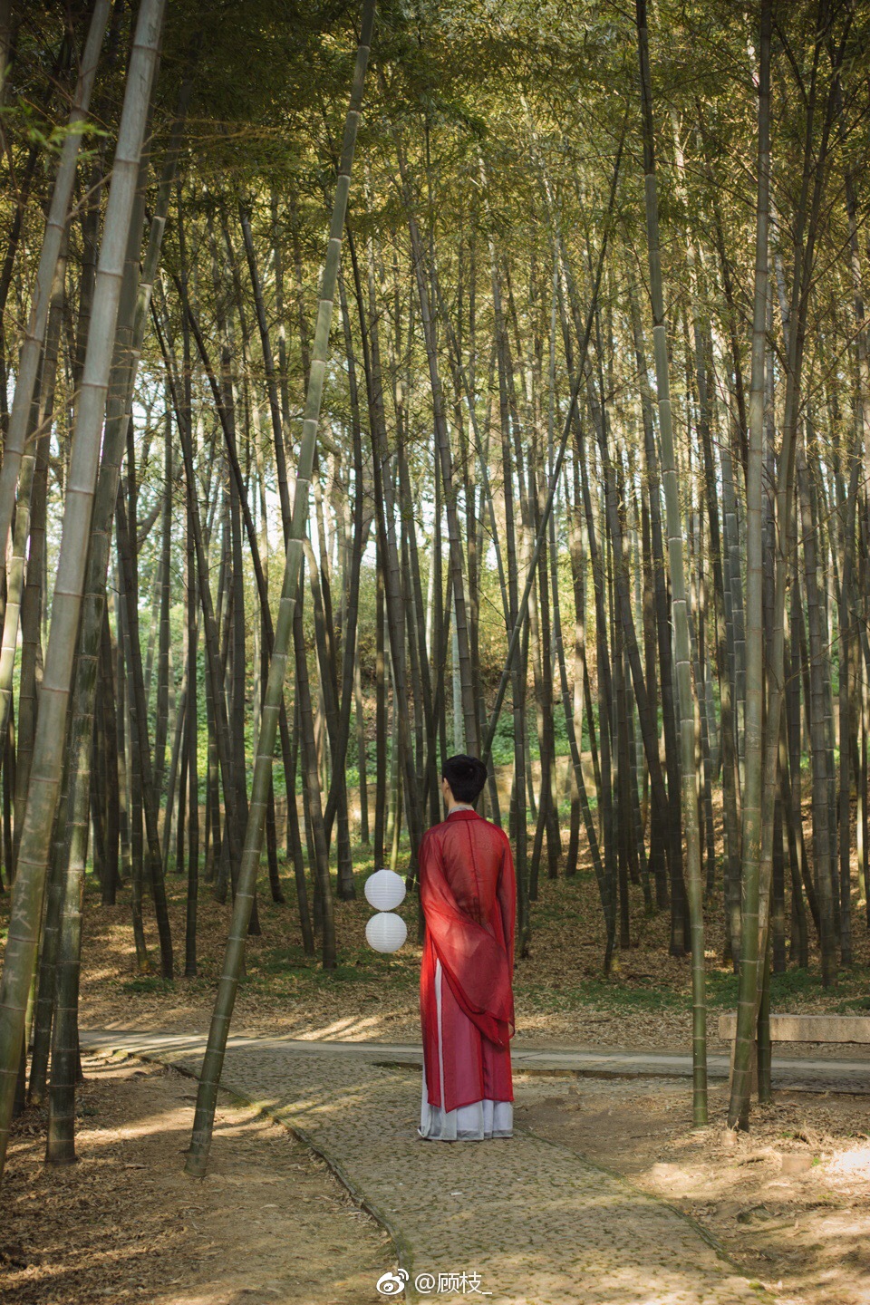 背影.侧影.远景.古风.古装.汉服.男子