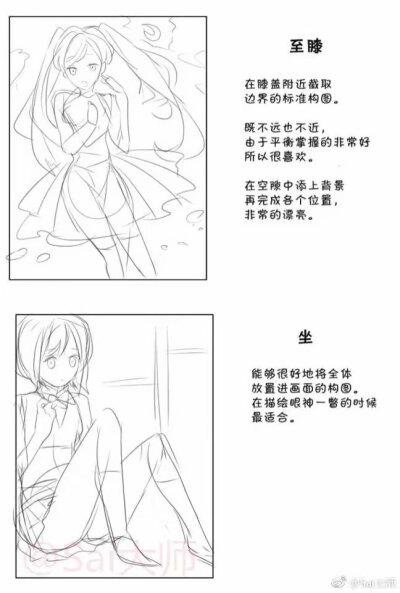 漫画人物画画练习