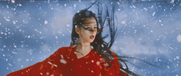 白蛇传说丨雪妖徐若瑄雪景