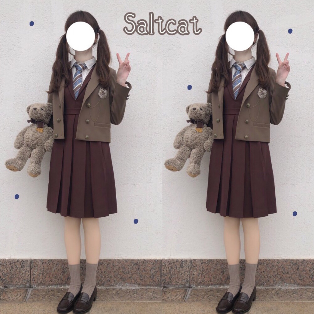 JK制服：萩崎私立高等学院 tao宝：SaltCat
lolita/软妹/可爱/穿搭/JK制服