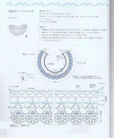 编织假领