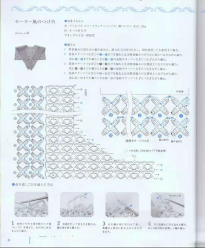 编织假领