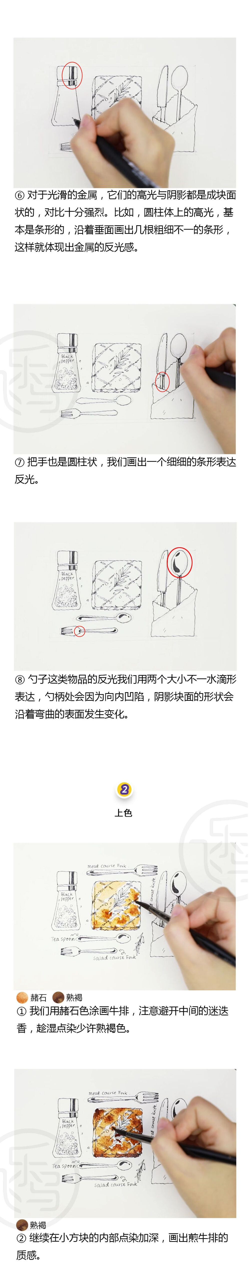 手绘美食7