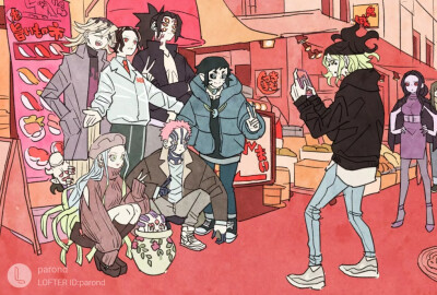 鬼灭之刃 杜门炭治郎 嘴平伊之助 我妻善逸 富冈义勇 无惨 继国缘一 继国岩胜 童磨［图源见水印自乐乎 侵删］［半野一糖］