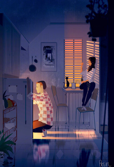 关于爱情 · 美国插画师 Pascal Campion | pascalcampion.blogspot.com/