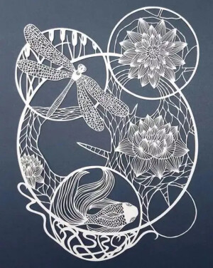 剪纸
日本的Masayo