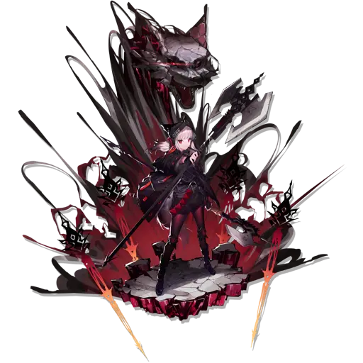 明日方舟 干员立绘精二
霜叶