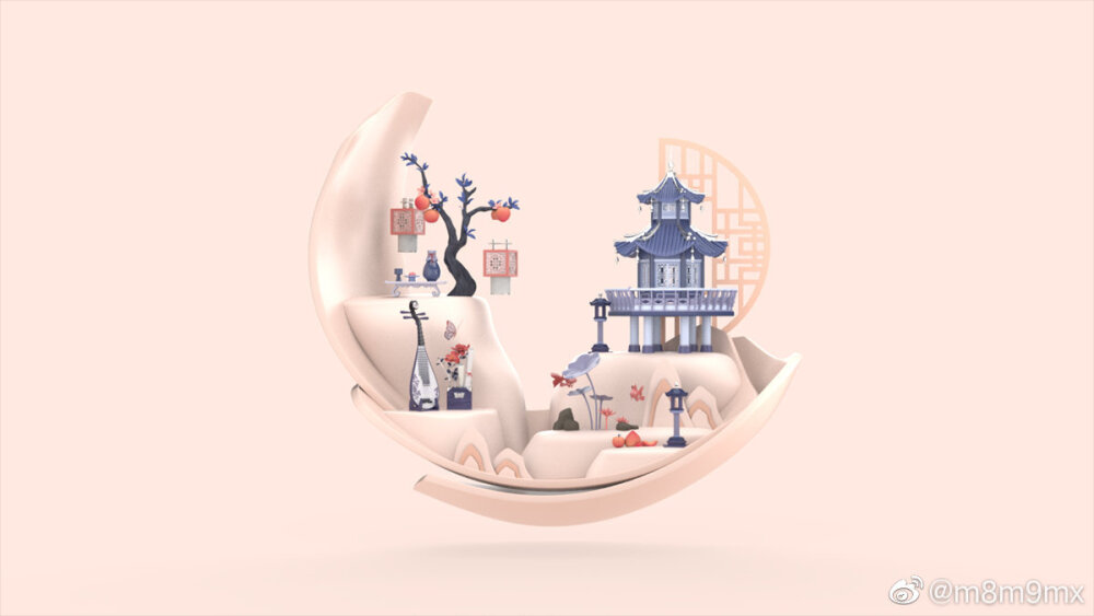 C4D 素材 超现实