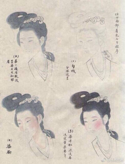 工笔仕女绘画教学