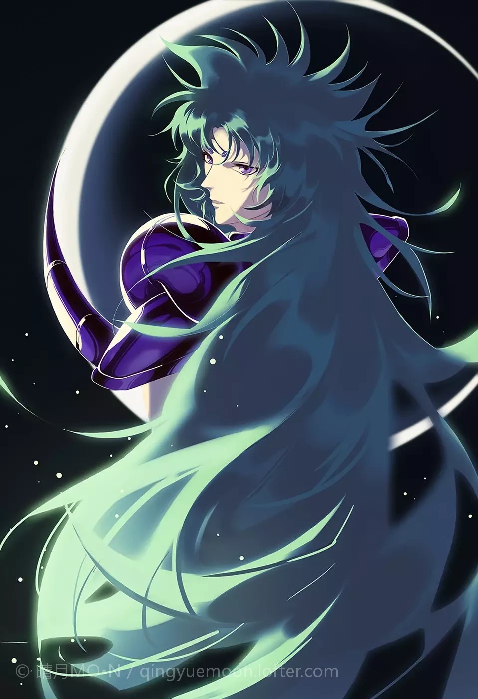 圣斗士星矢画师晴月moon