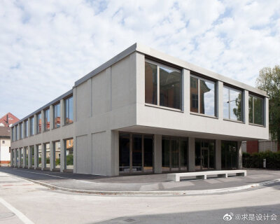 Arbon校园综合体，瑞士 / Michael Meier Marius Hug Architekten。#求是爱设计#