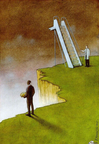 波兰讽刺画画家 Pawel Kuczynski 绘画作品 | pawelkuczynski.com