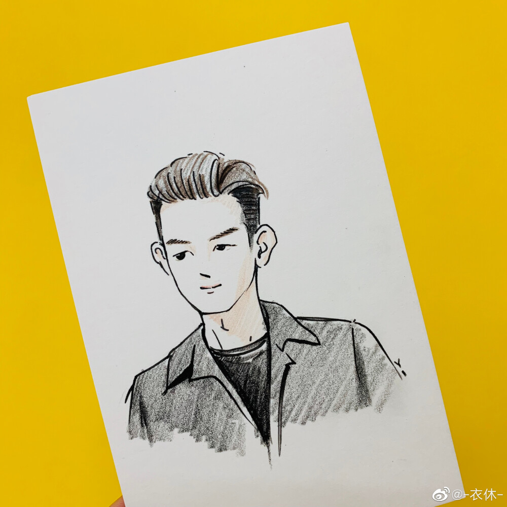 给亲爱的热爱的李现和杨紫画张像作者衣休