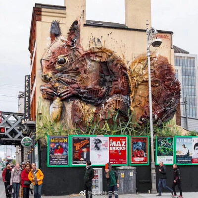 葡萄牙街头艺术家 Artur Bordalo 