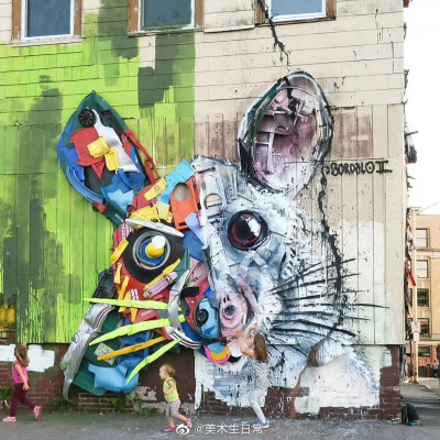 葡萄牙街头艺术家 Artur Bordalo 