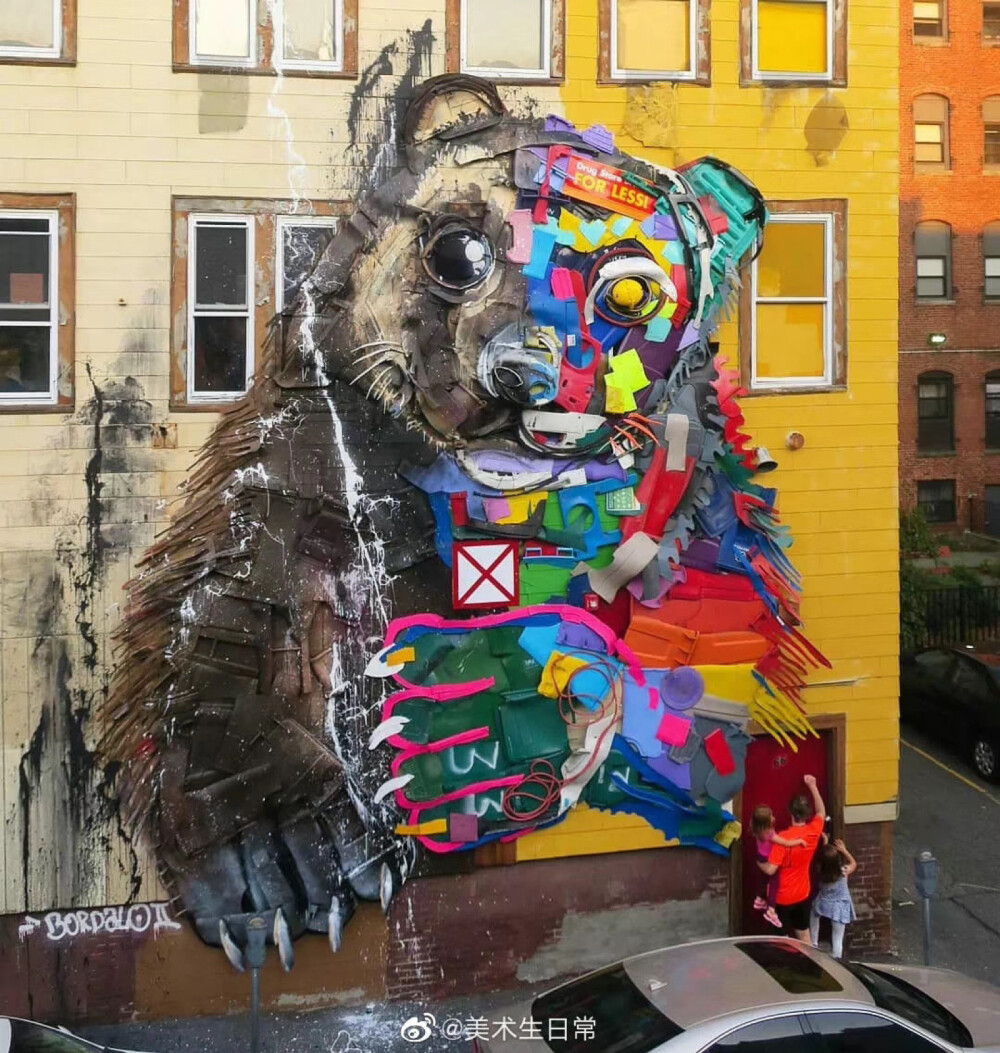 葡萄牙街头艺术家 Artur Bordalo 