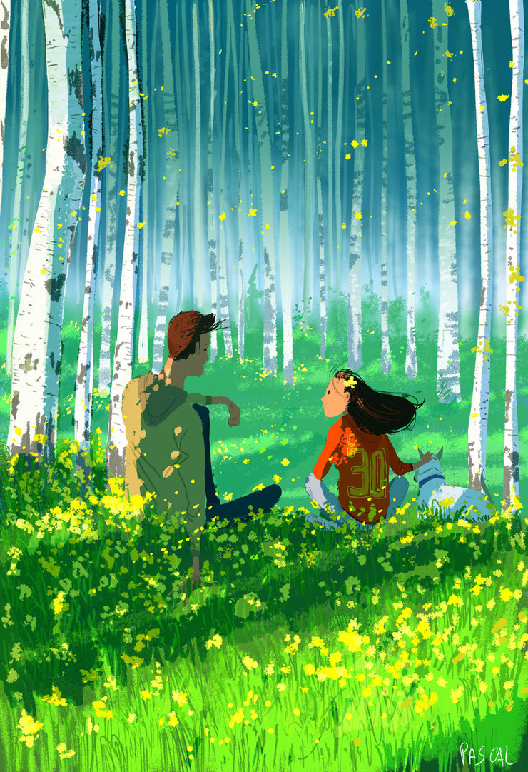 Slowing down.
-by Pascal Campion