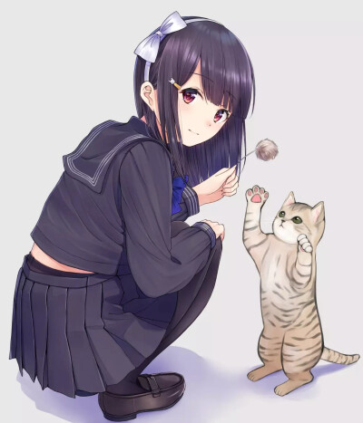 猫和少女