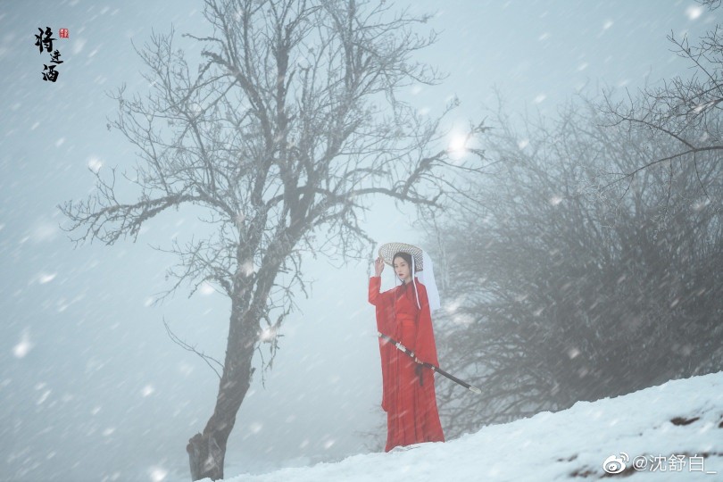 «将进酒»
高堂明镜悲白发，朝如青丝暮成雪
人生得意须尽欢，莫使金樽空对月
摄影/后期:@沈舒白_
出境:@一玟_
#仙服 汉服##汕头约拍##旧时光是个美人##我们的故事,只讲了一半##带着单反流浪##汉服##汉服摄影##汉服写真##古风##古风摄影##成都约拍##写真#