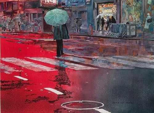 John Salminen ｜ 水彩街头