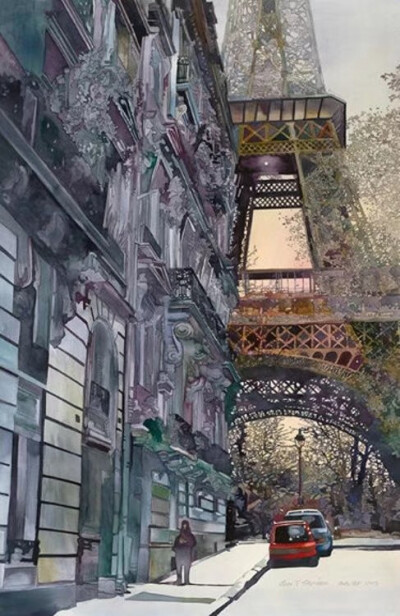 John Salminen ｜ 水彩街头