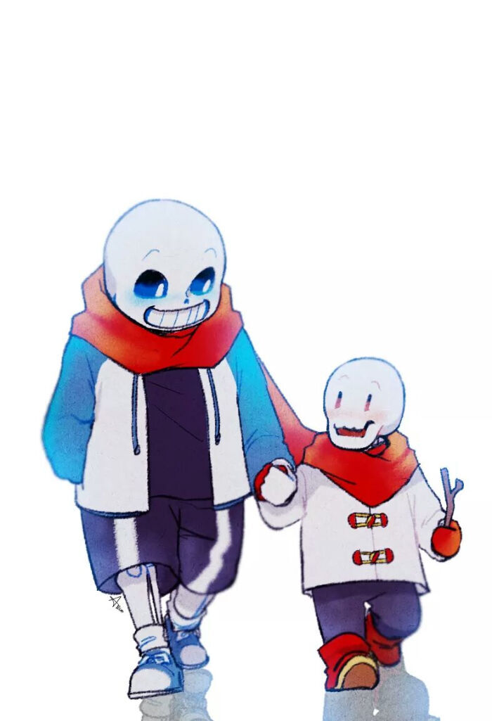 传说之下 Sans & papyrus - 堆糖，美图壁纸兴趣社区