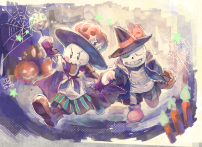 传说之下
Sans & papyrus