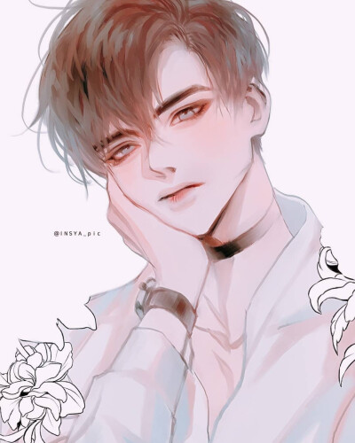 艺术插画 丨 韩式漫画颜值 . Ins insya_pic