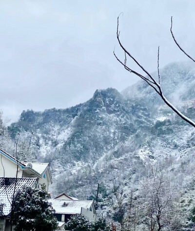 宜昌风鼓洞景区的冬天风景