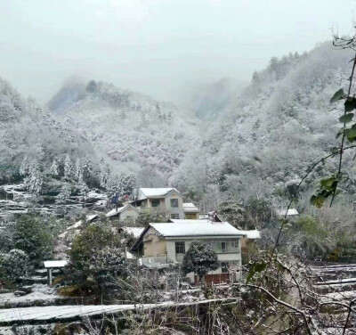 宜昌风鼓洞景区的冬天风景