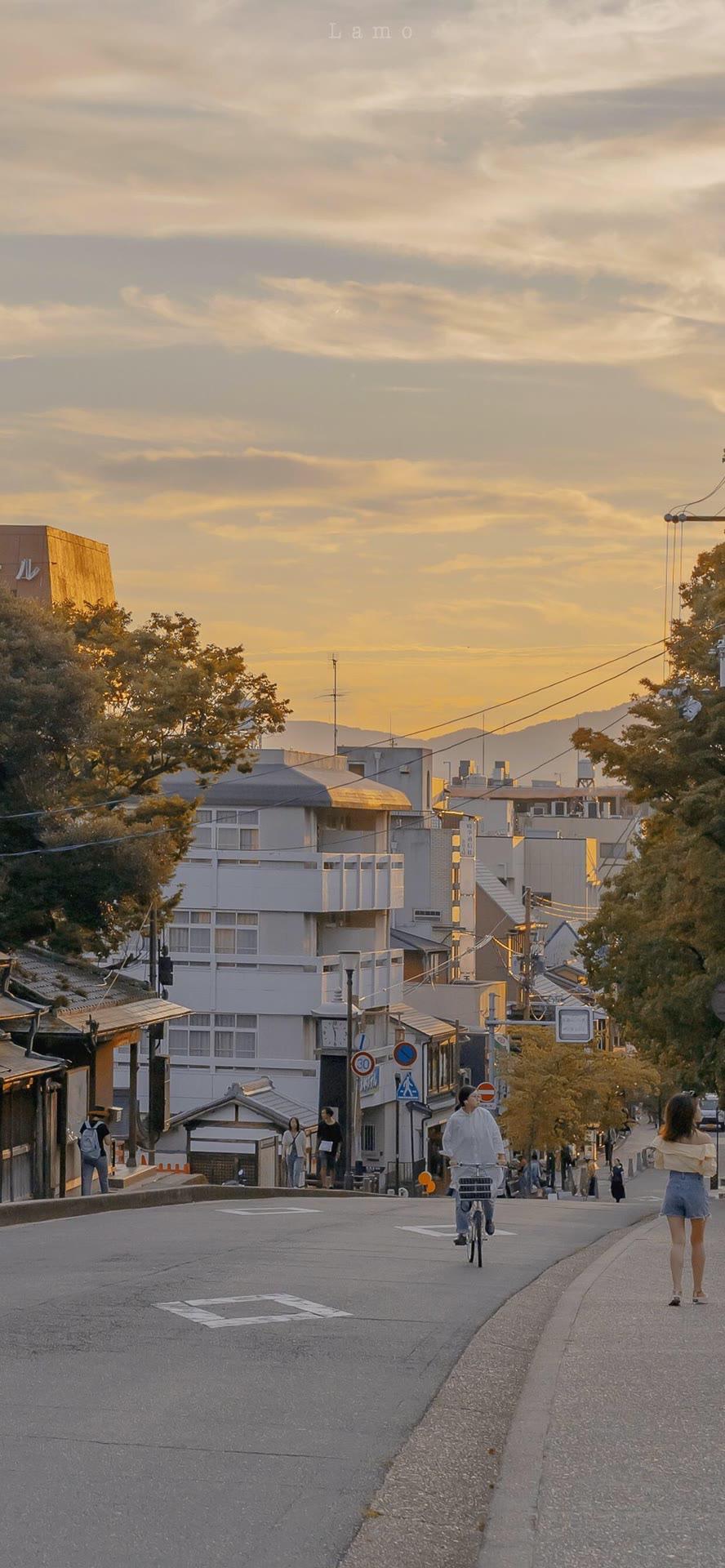 日本街头 日系 全屏壁纸