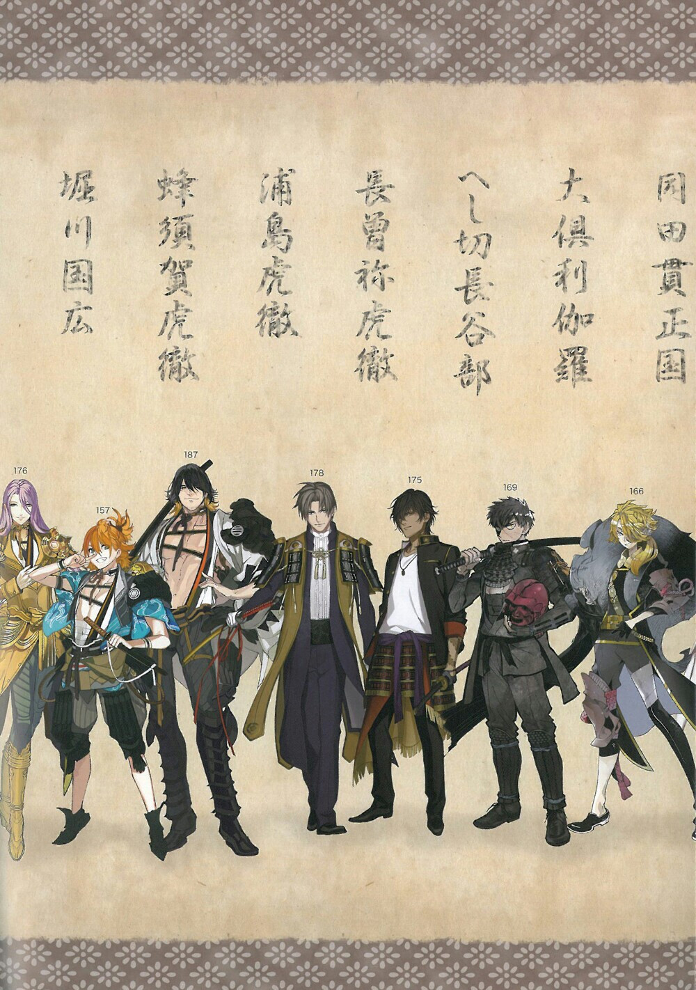 刀剑乱舞设定集 - 高清图片，堆糖，美图壁纸兴趣社区