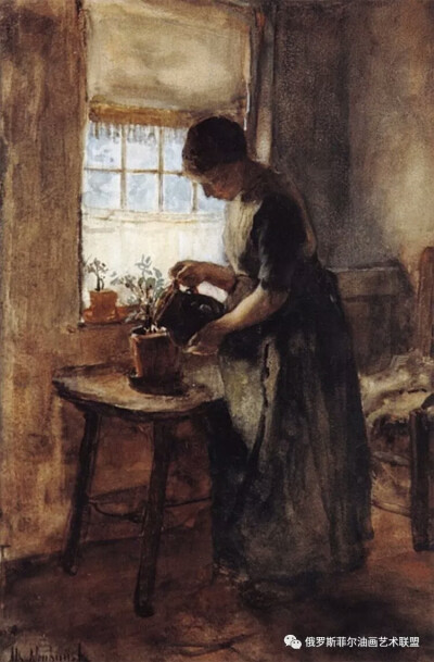 Johannes·Albert·Neuhuys阿尔伯特 纽格里斯（瑞士）1844-1914