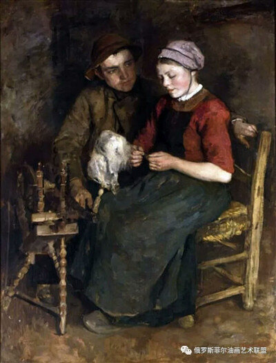 Johannes·Albert·Neuhuys阿尔伯特 纽格里斯（瑞士）1844-1914