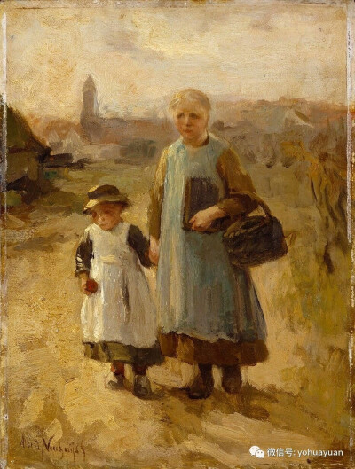 Johannes·Albert·Neuhuys阿尔伯特 纽格里斯（瑞士）1844-1914