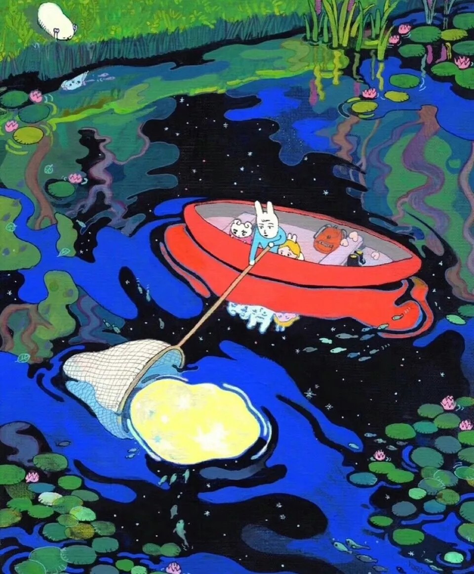 各自登山 山顶见