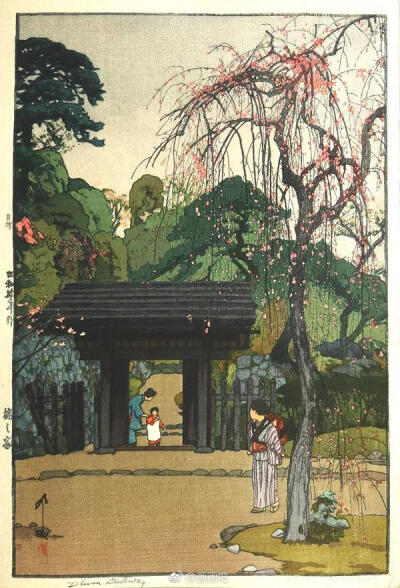 绘画作品一组 ​ ~
作者：吉田博(1876-1950)日本著名油画家、水彩画家、版画家 ​ ​​​