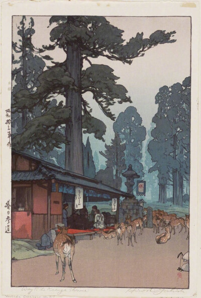 绘画作品一组 ​ ~
作者：吉田博(1876-1950)日本著名油画家、水彩画家、版画家 ​ ​​​