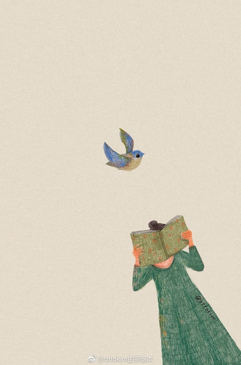 插画师ottokim的手绘本