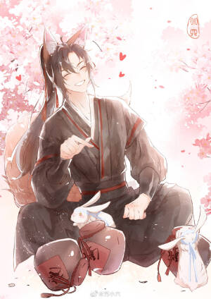 魔道祖师  魏无羡  艿小六/绘
来源：微博