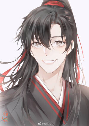 魔道祖师  魏无羡  艿小六/绘
来源：微博
