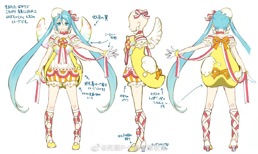 初音ミク × SEGA × Craft Egg 新手游企划 Project Sekai 部分登场服装设计