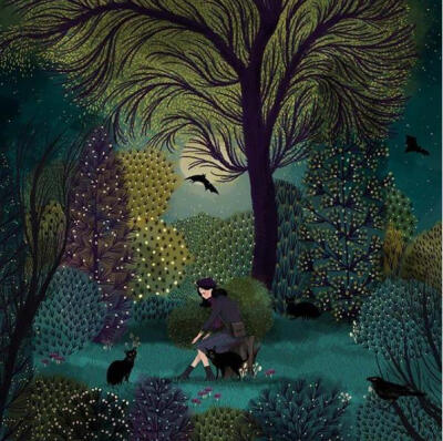 Jane Newland 画笔下的春秋冬夏