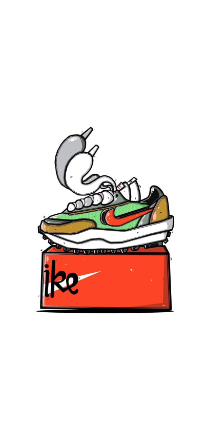 好看的球鞋图and海绵宝宝派大星