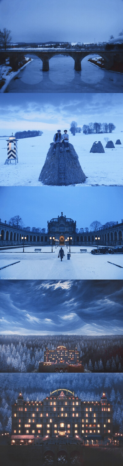 The Grand Budapest Hotel(2014)
色彩美学——世界本该就是一罐糖果
cr.@FancyRealm