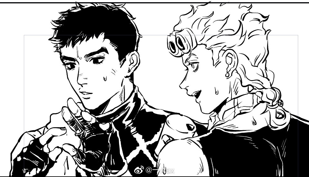 jojo茸米 图源水印♬ 