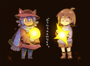 Oneshot and Undertale
Niko和Frisk！