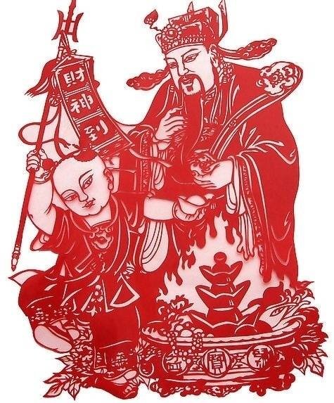 左如意，右元宝，财也来，福也到左青龙，右白虎，福禄寿喜进我府